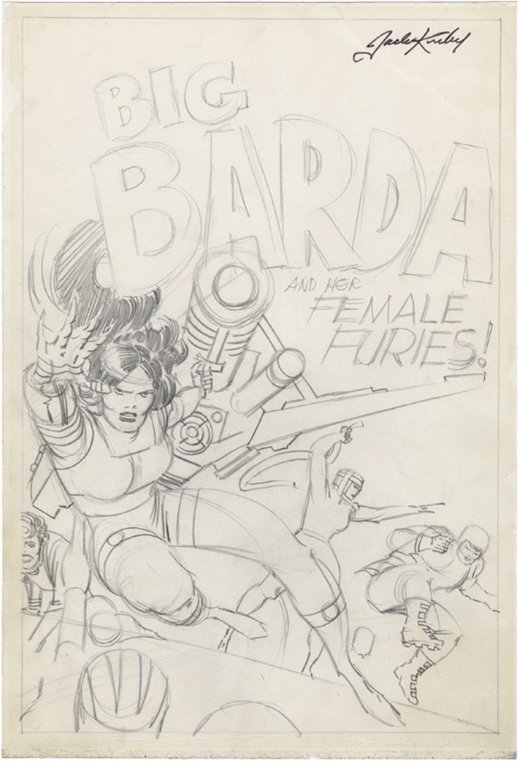 A pitch for a Big barda comic book