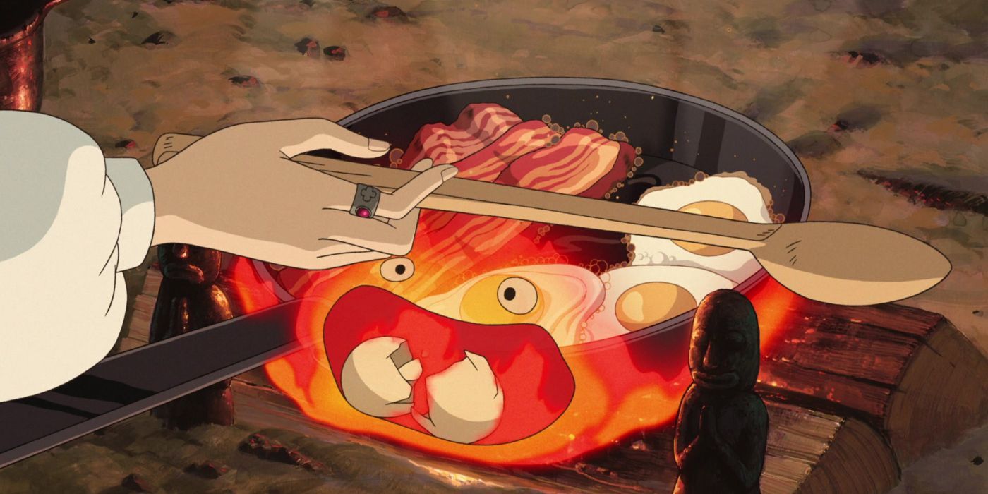 Ювелирные украшения «Ходячий замок Хаула» с кальцифером «Бекон и яйцо» возвращаются в магазин Ghibli