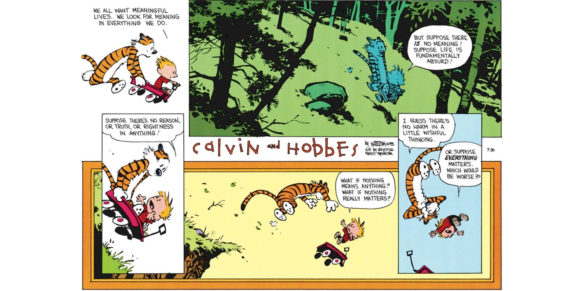 Кальвин и Гоббс: 10 лучших философий из комиксов