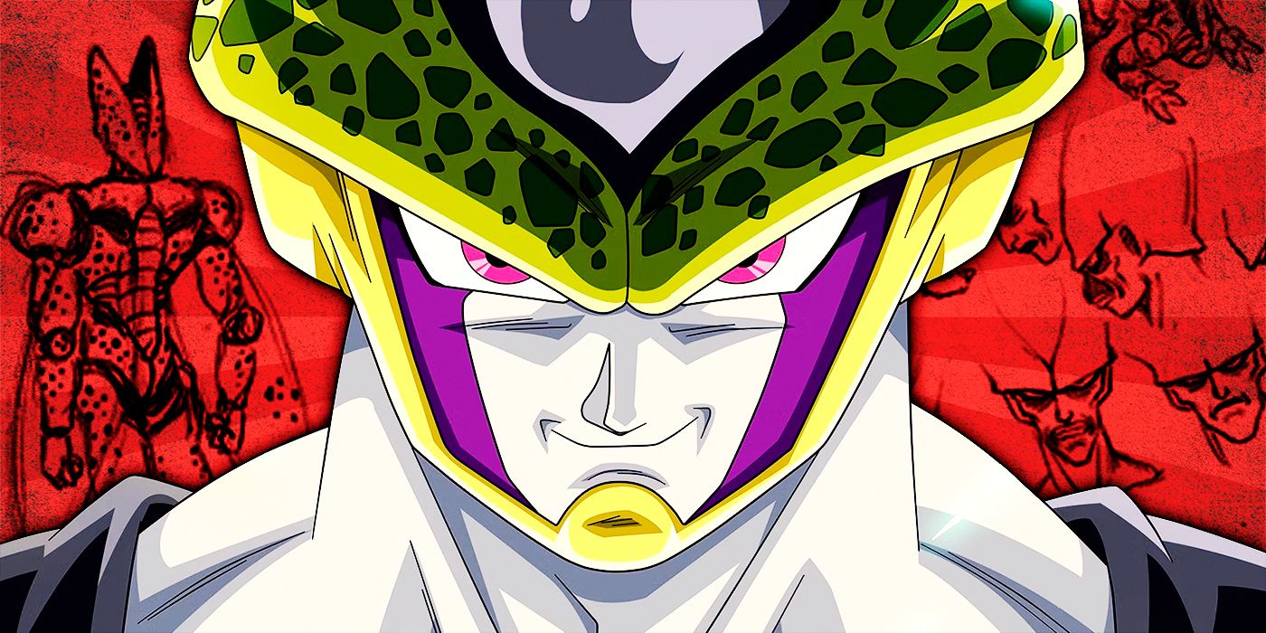 Dragon Ball Z's Perfect Cell Almost Had a Completely Different Face