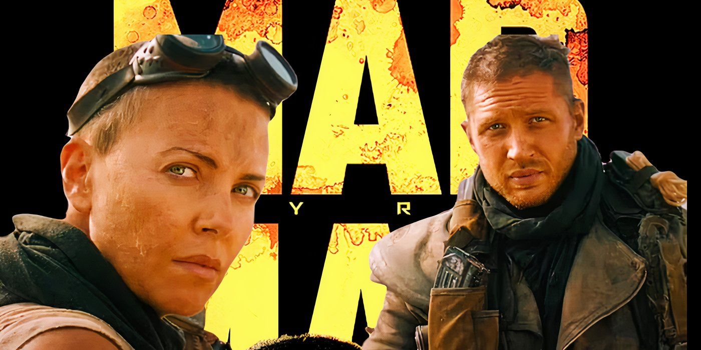 Charlize Theron and Tom Hardy Mad Max Fury Road