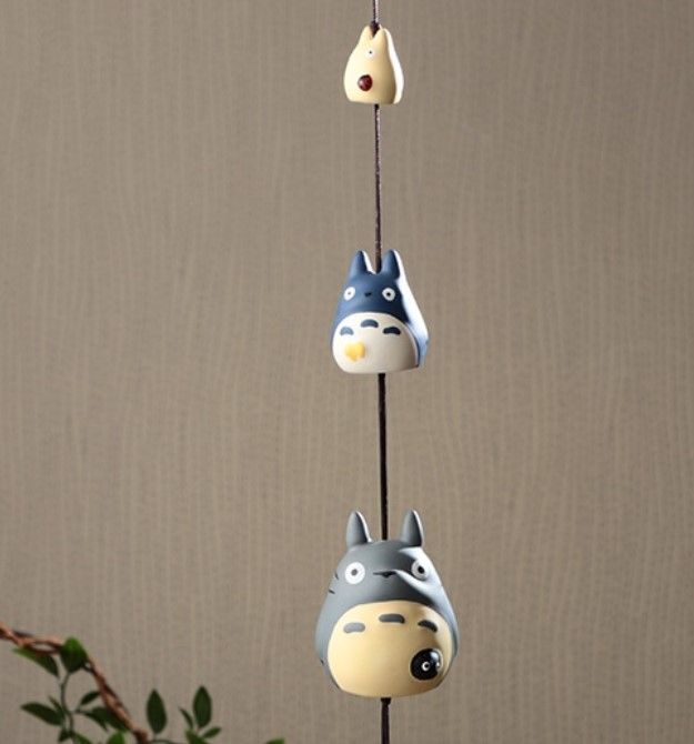 Studio Ghibli's My Neighbor Totoro Rare Triple Wind Chime Re-Release Is Just in Time for Summer