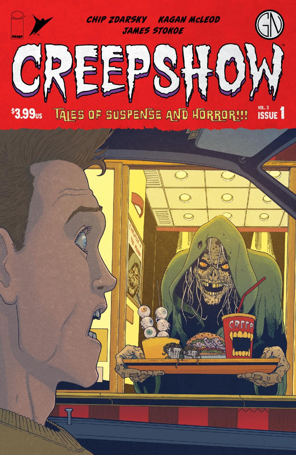 Creepshow Vol 3 #1 Cover A by Martin Morazzo and Chris Ohalloran