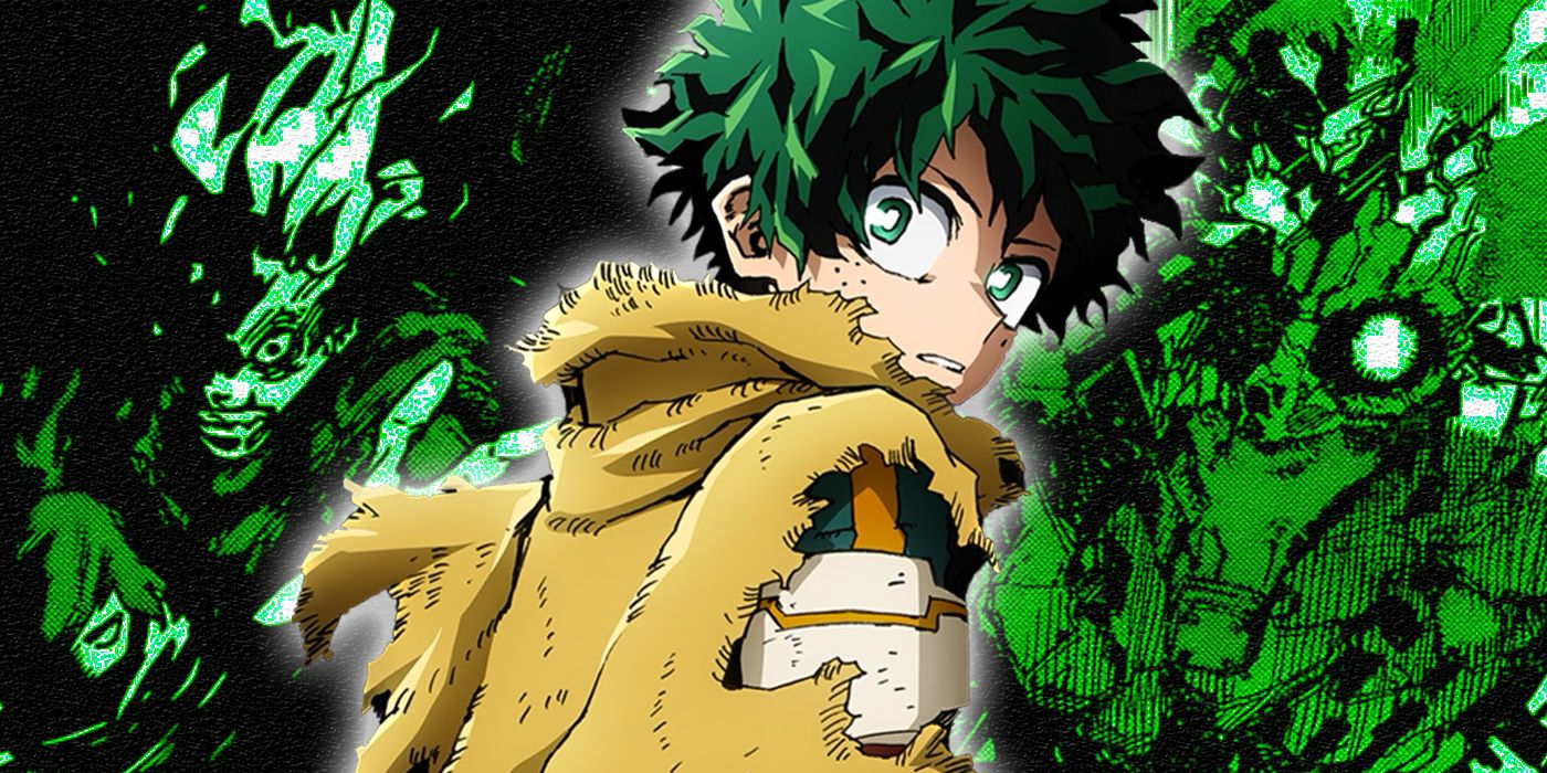 Deku, Al For One and the previous One For All holders in My Hero Academia Chapter 423