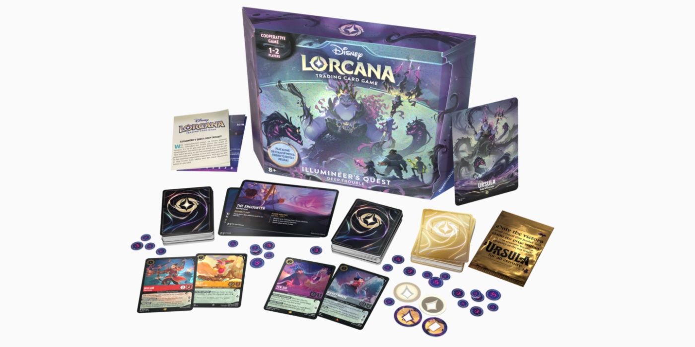 Disney Lorcana Illumineer's Quest: Deep Trouble & Ursula's Return Illumineer's Trove Review