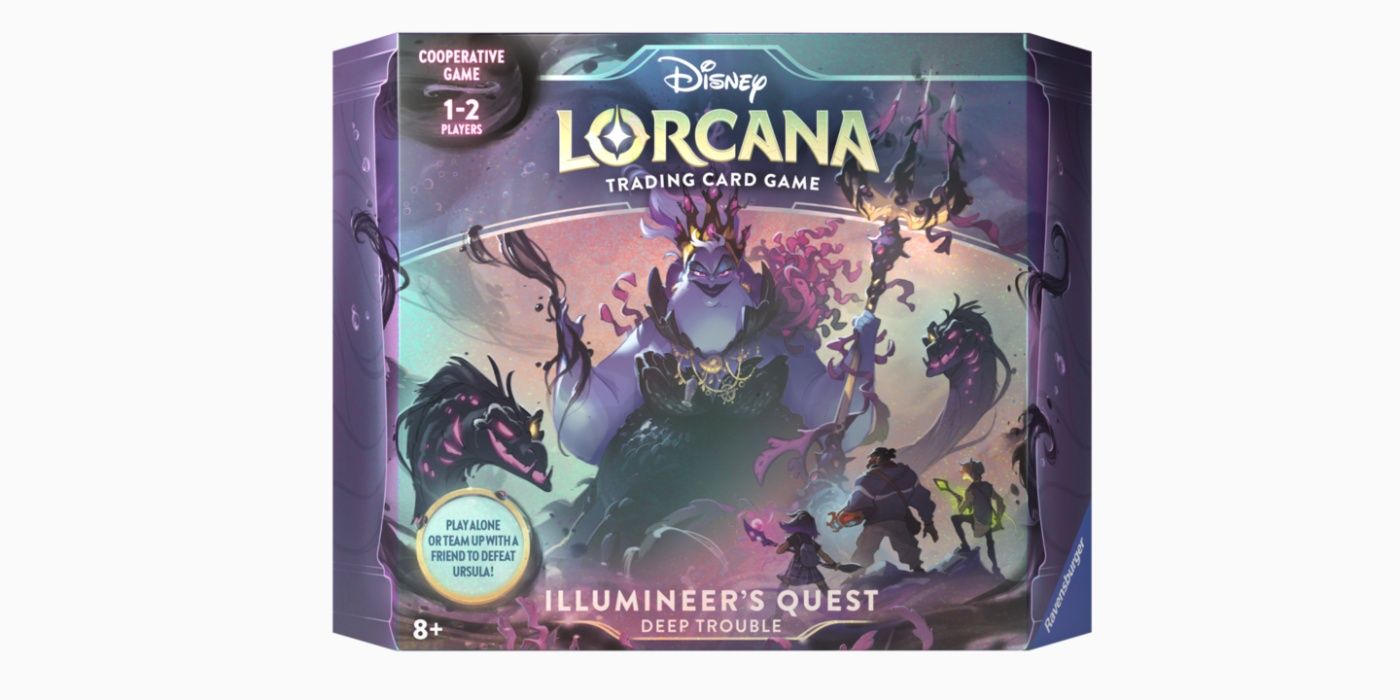 Disney Lorcana Illuminer's Quest: Deep Trouble и возвращение Урсулы Обзор сокровищ Illuminer