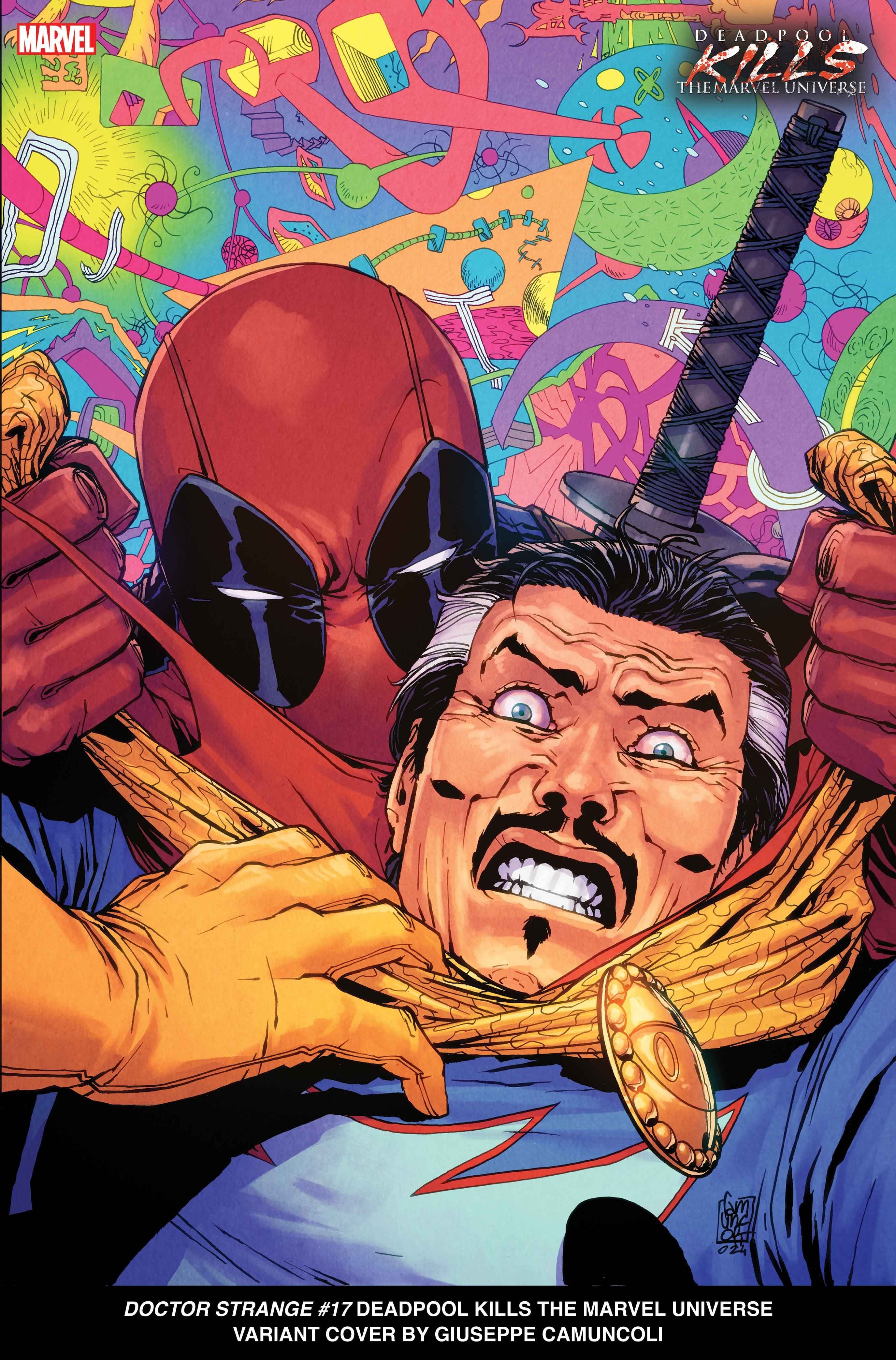 DOCTOR STRANGE #17 Deadpool Kills the Marvel Universe Variant Cover by Giuseppe Camuncoli