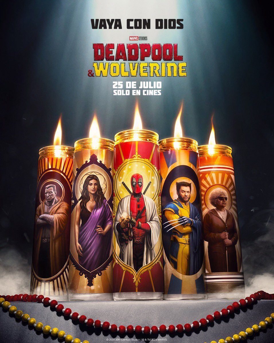 Deadpool & Wolverine New Poster Crowns the Merc With a Mouth as "Marvel Jesus"