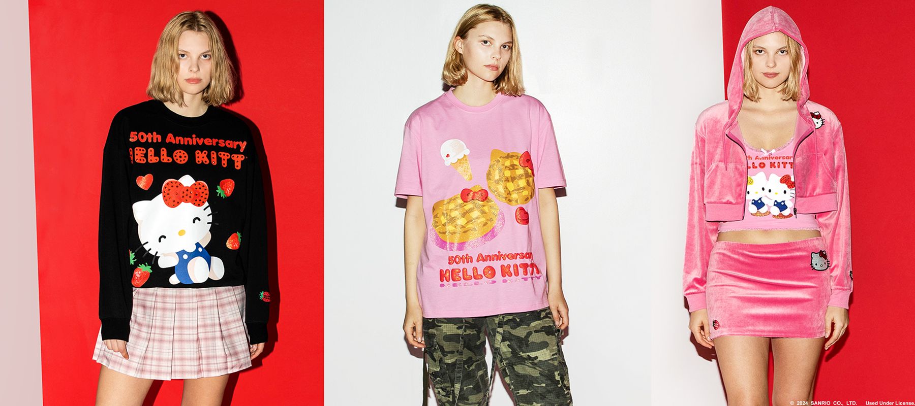 Sanrio's Hello Kitty Gets New Dumbgood-Exclusive Clothing Collection Release