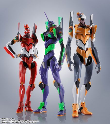 Evangelion's Rei and Asuka Unit 00 and 02 EVA Mechs Get North American Release