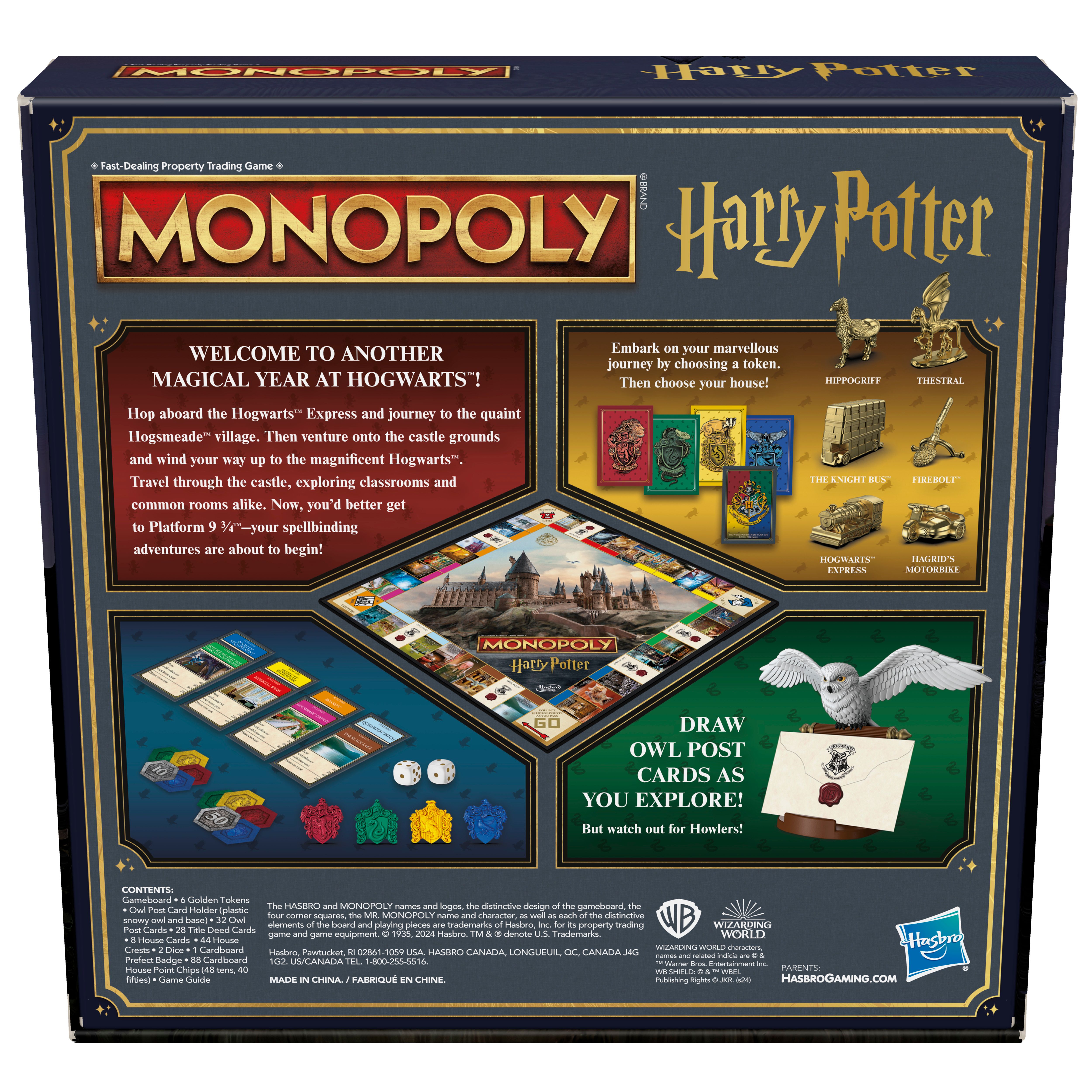 Monopoly Goes to Hogwarts With New Harry Potter Edition