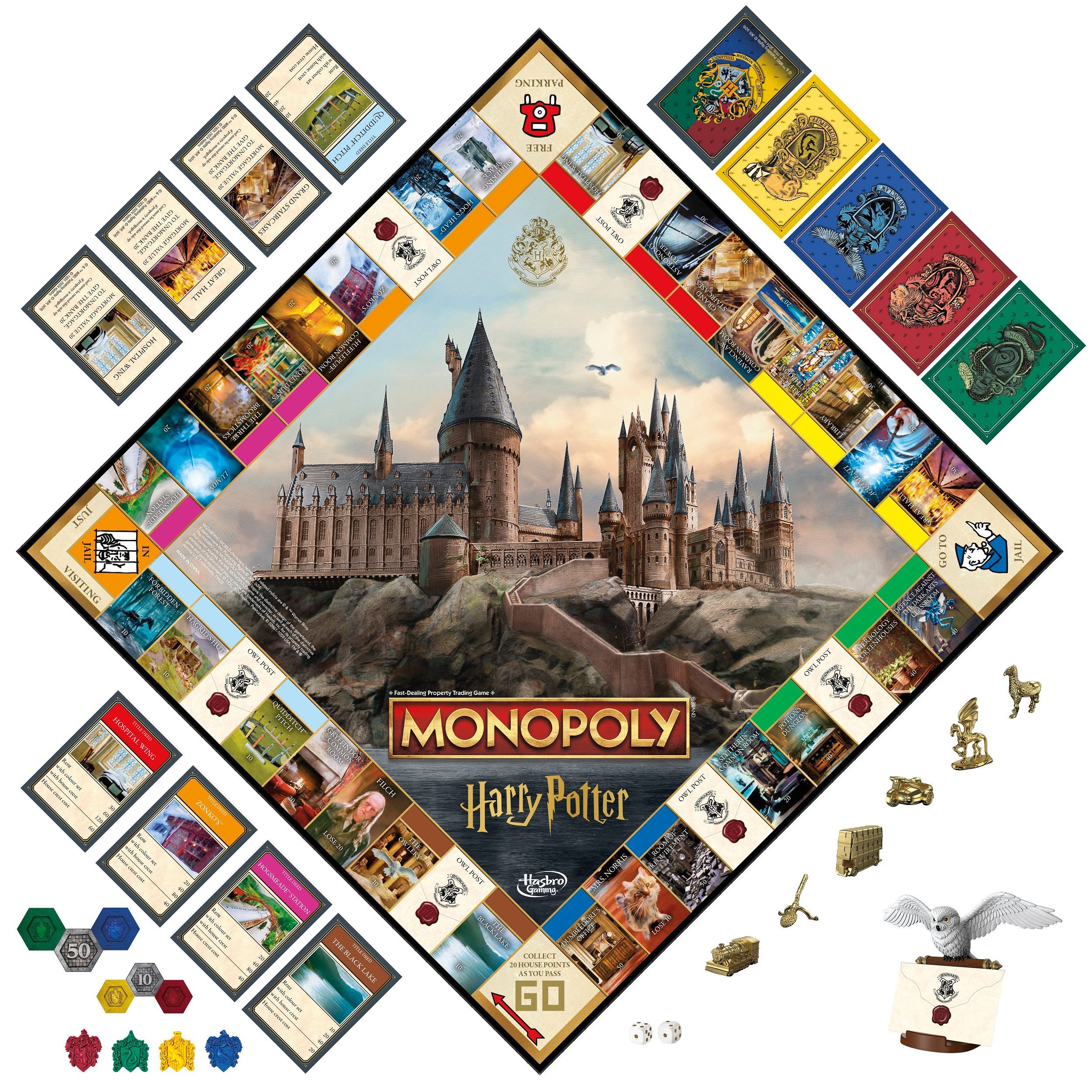 Monopoly Goes to Hogwarts With New Harry Potter Edition