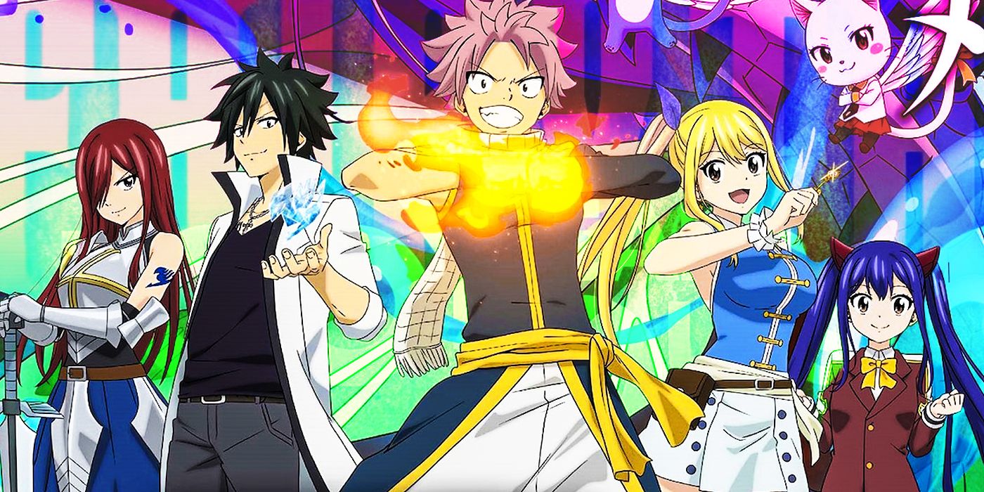 Fairy Tail 100 Years Quest main anime cast
