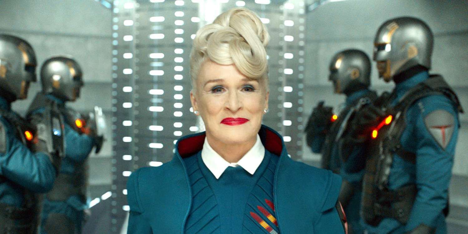 Glenn Close as Irani Rael/Nova-Prime in 2014's Guardians of the Galaxy.