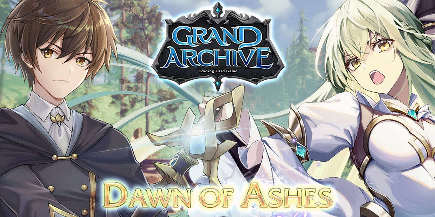 Grand Archive's Dawn of Ashes set showing two of their main leaders, Lorraine and Rai
