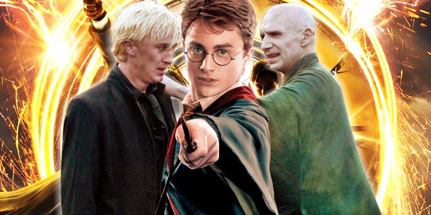 Harry, Malfoy, and Voldemort