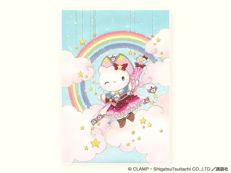 Hello Kitty Gets Magical-Girl Transformation in New CLAMP-Original Artwork