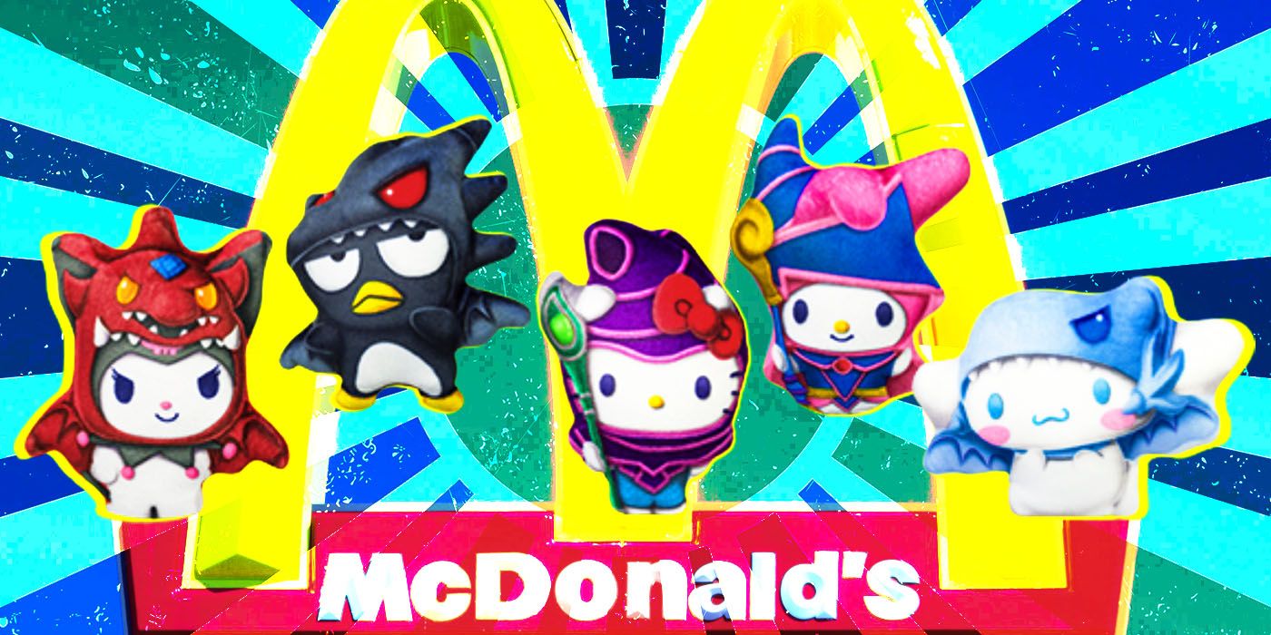 Hello Kitty and Yu-Gi-Oh's collaboration with McDonalds for Happy Meal toys