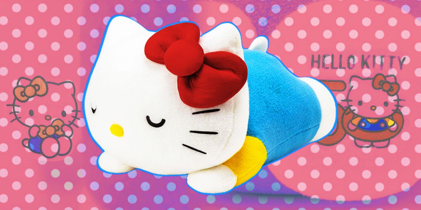 Hello Kitty 50th anniversary large plushie toy by Sanrio
