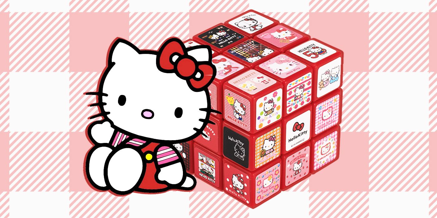 Sanrio's official Hello Kitty Rubik's Cube for 50th anniversary