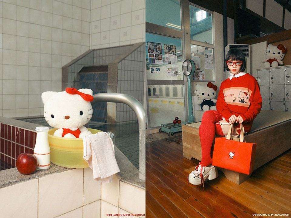 Hello Kitty Releases Vintage-Inspired Beams Couture Fashion Collection