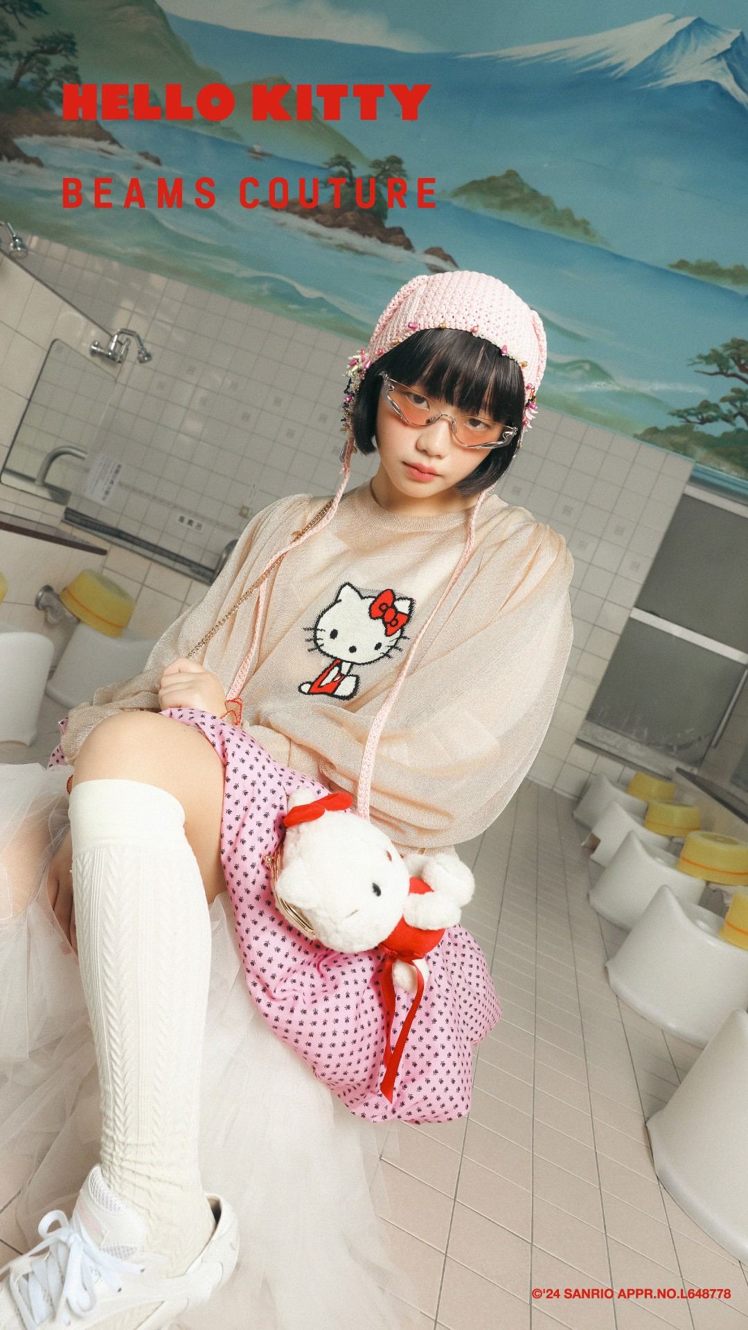 Hello Kitty выпускает винтажную модную коллекцию Beams Couture