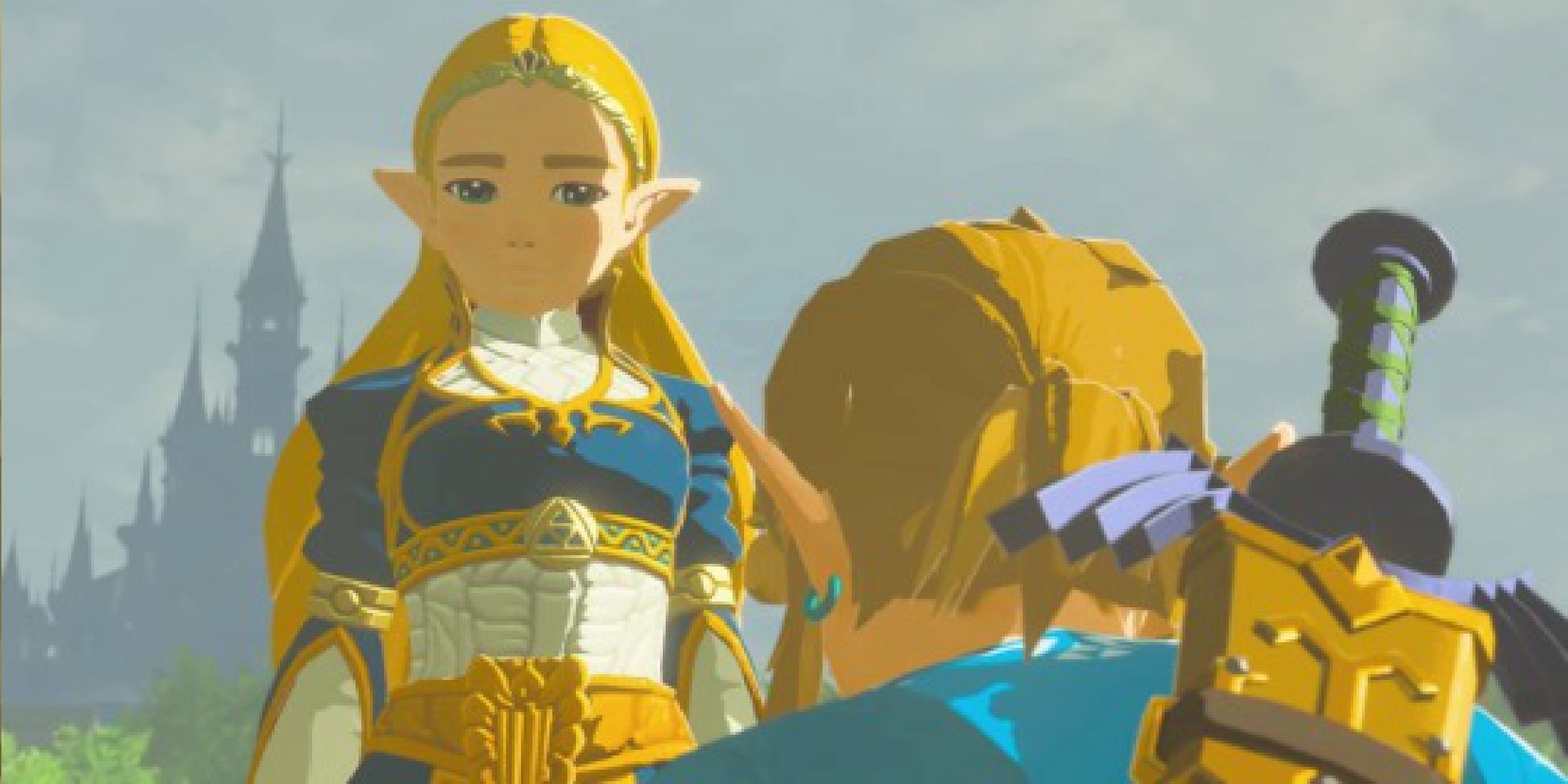 El potencial romántico de Link y Zelda en Legend of Zelda