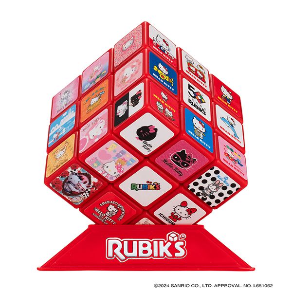 Sanrio Releases Hello Kitty Rubik's Cube With Artwork Spanning 50 Years