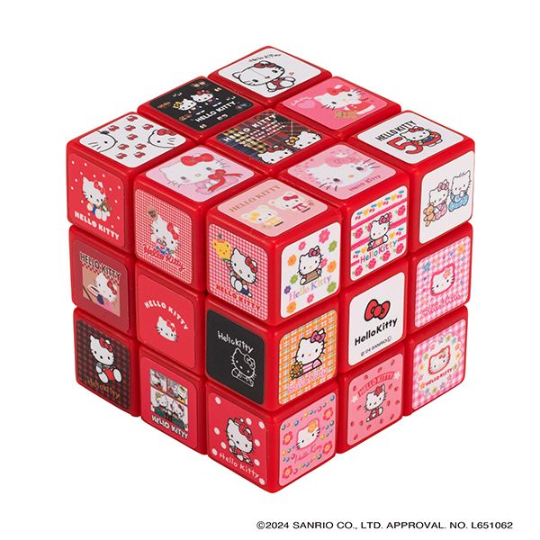 Sanrio Releases Hello Kitty Rubik's Cube With Artwork Spanning 50 Years