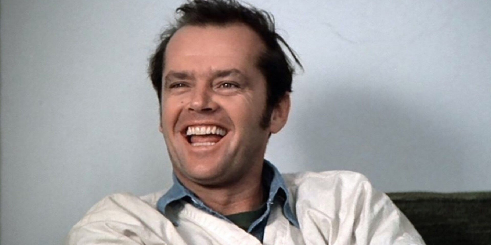 Jack Nicholson em Um Estranho no Ninho do Cuco