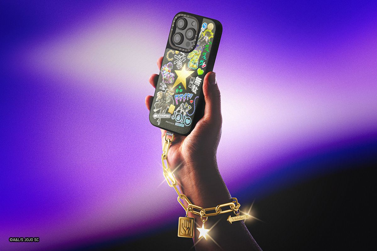 JoJo's Bizarre Adventure Gets First-Ever CASETiFY Tech Accessory Collection