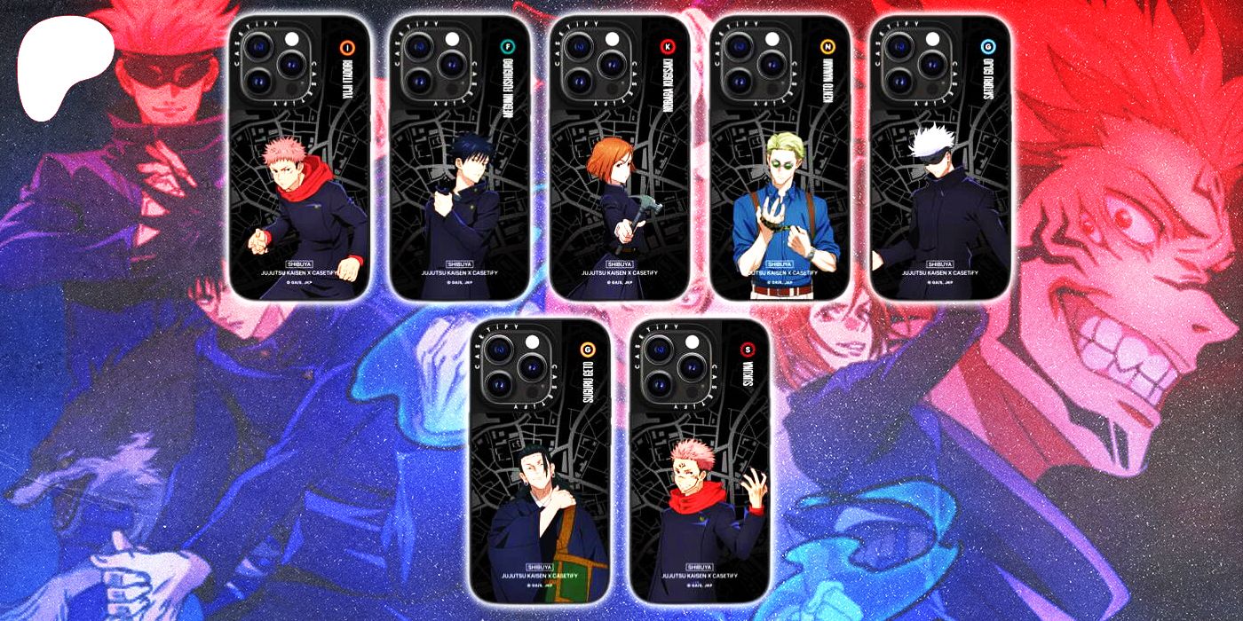 Jujutsu Kaisen Releases New Limited-Edition Tech Accessory Collection With CASETiFY