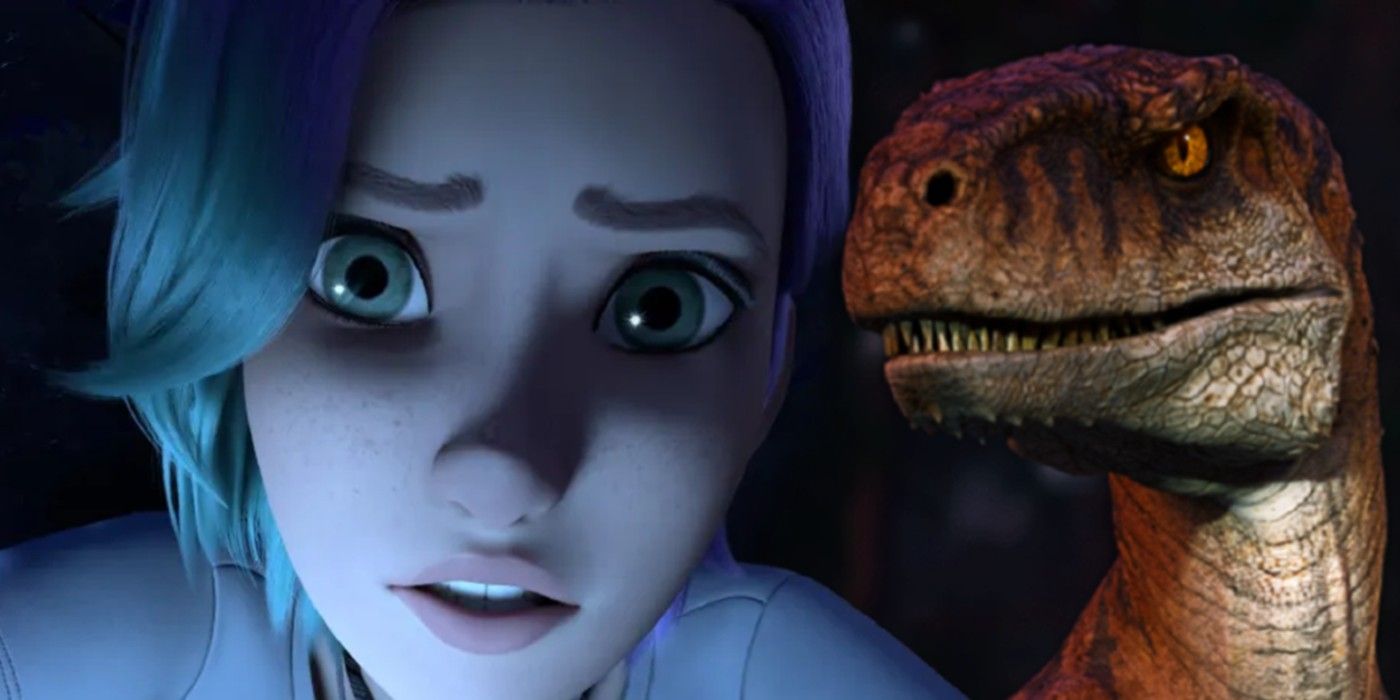 Brookylnn and an Atrociraptor play a vital role in Jurassic World: Chaos Theory Season 1.