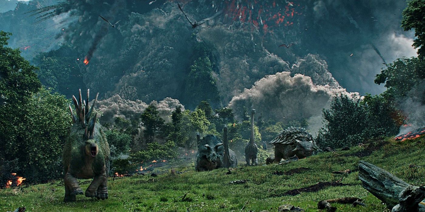 Jurassic World Dominion Eruption