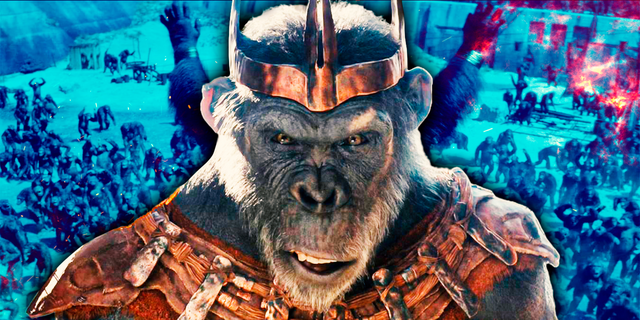 Обзор «Королевства планеты обезьян»: Наследие Цезаря натравливает обезьяну на обезьяну