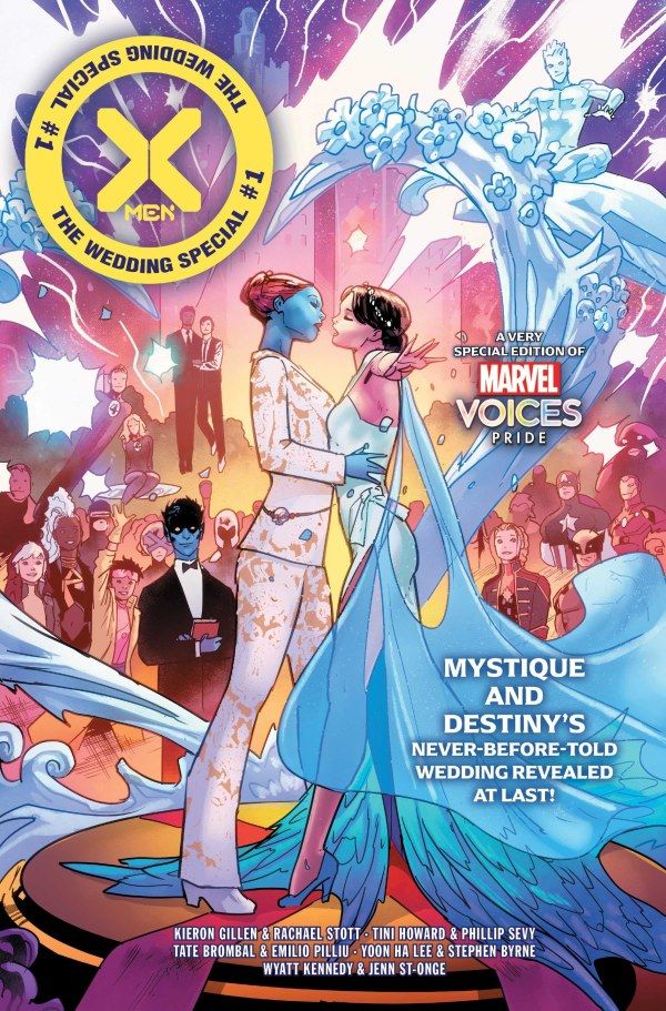  X-Men: The Wedding Special #1 cover.