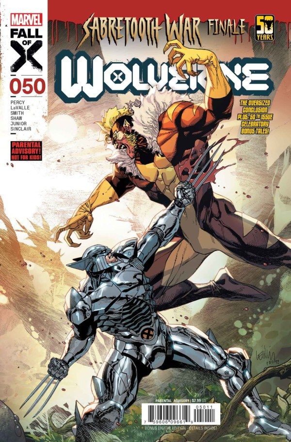 Wolverine #50 cover.