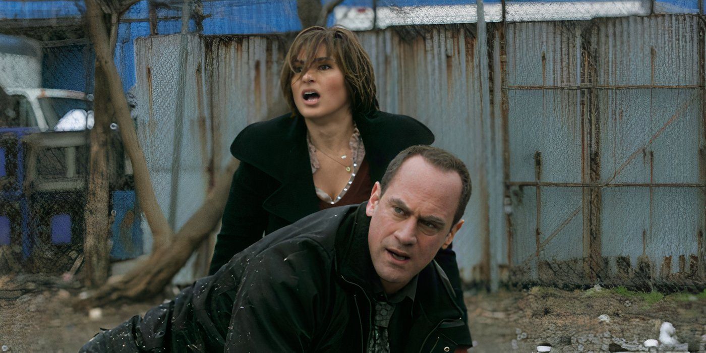 Christopher Meloni nombra ley y orden favorita: escena SVU con Mariska Hargitay