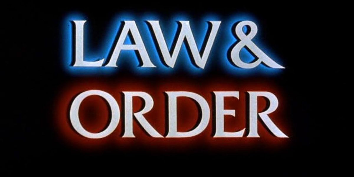 Law and Order Title Card