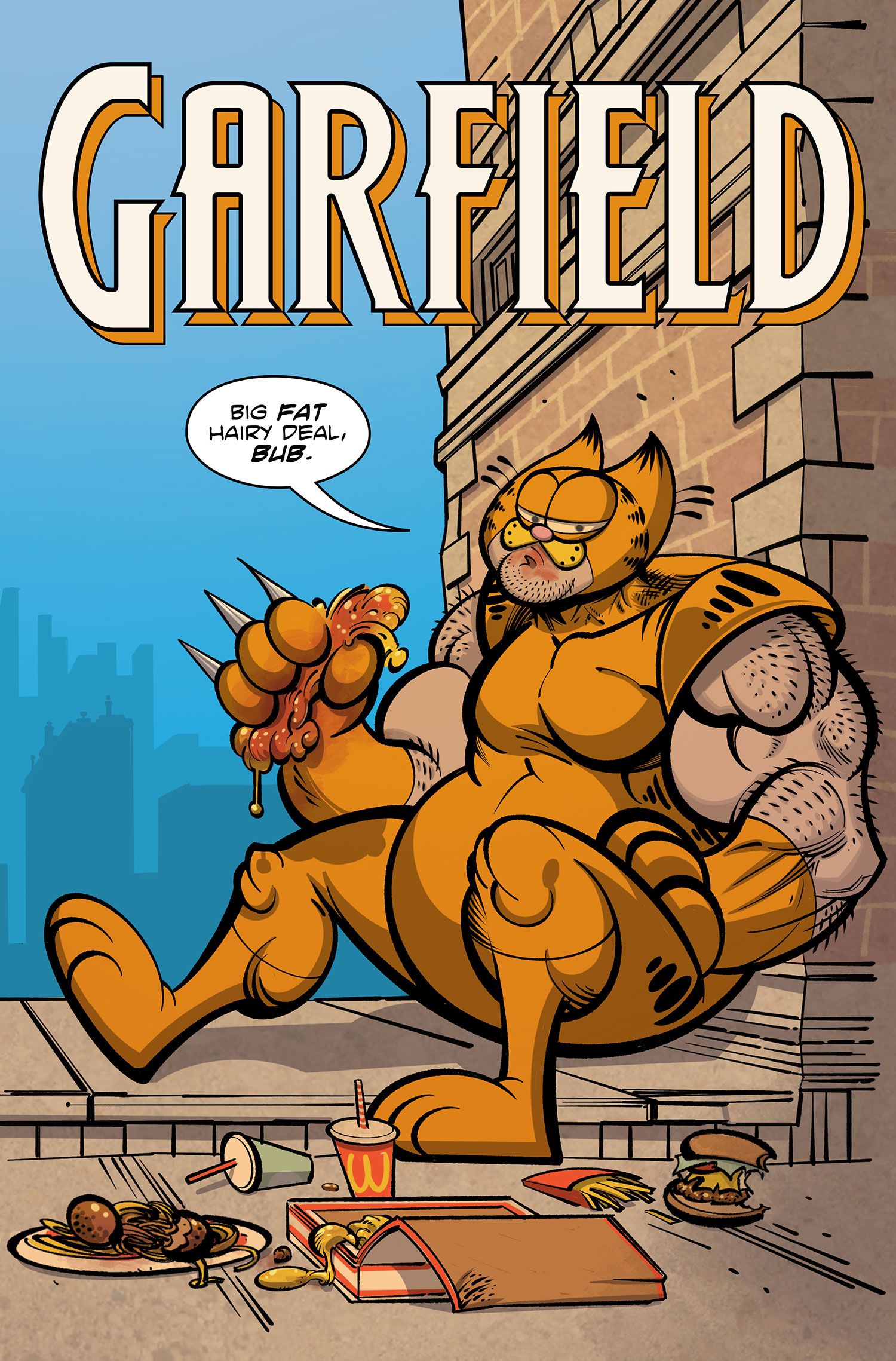 Line it is Drawn: Garfield Meets the Comic Book World