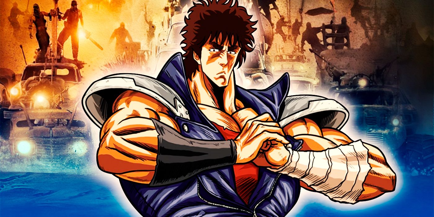 Fist of the North Star Kenshiro and Mad Max background