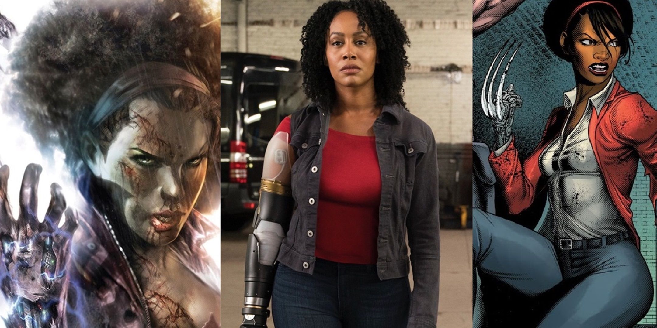 Misty Knight and her bionic arms