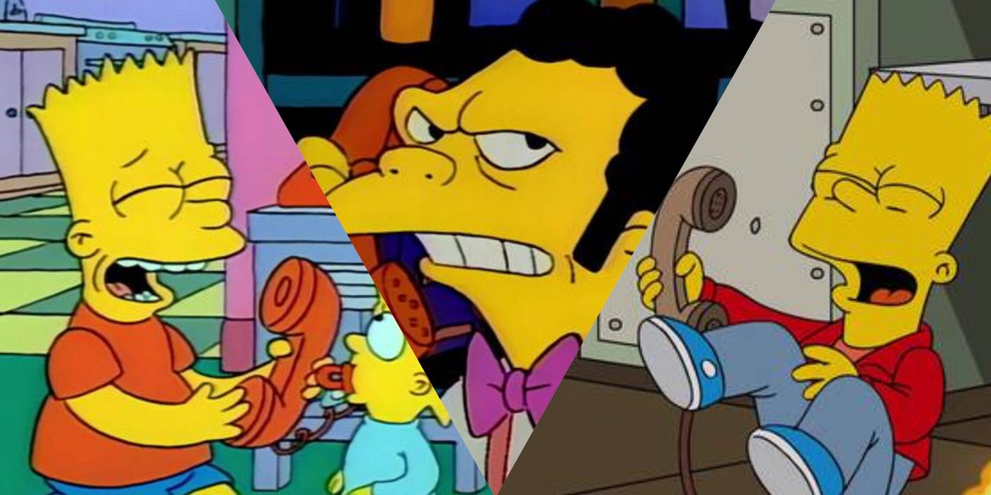 Bart Simpson's 10 Best Moe Prank Calls, Ranked