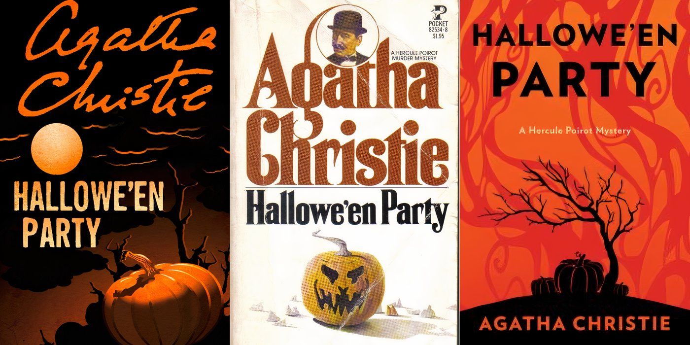 Capa do livro Festa de Halloween de Agatha Christie