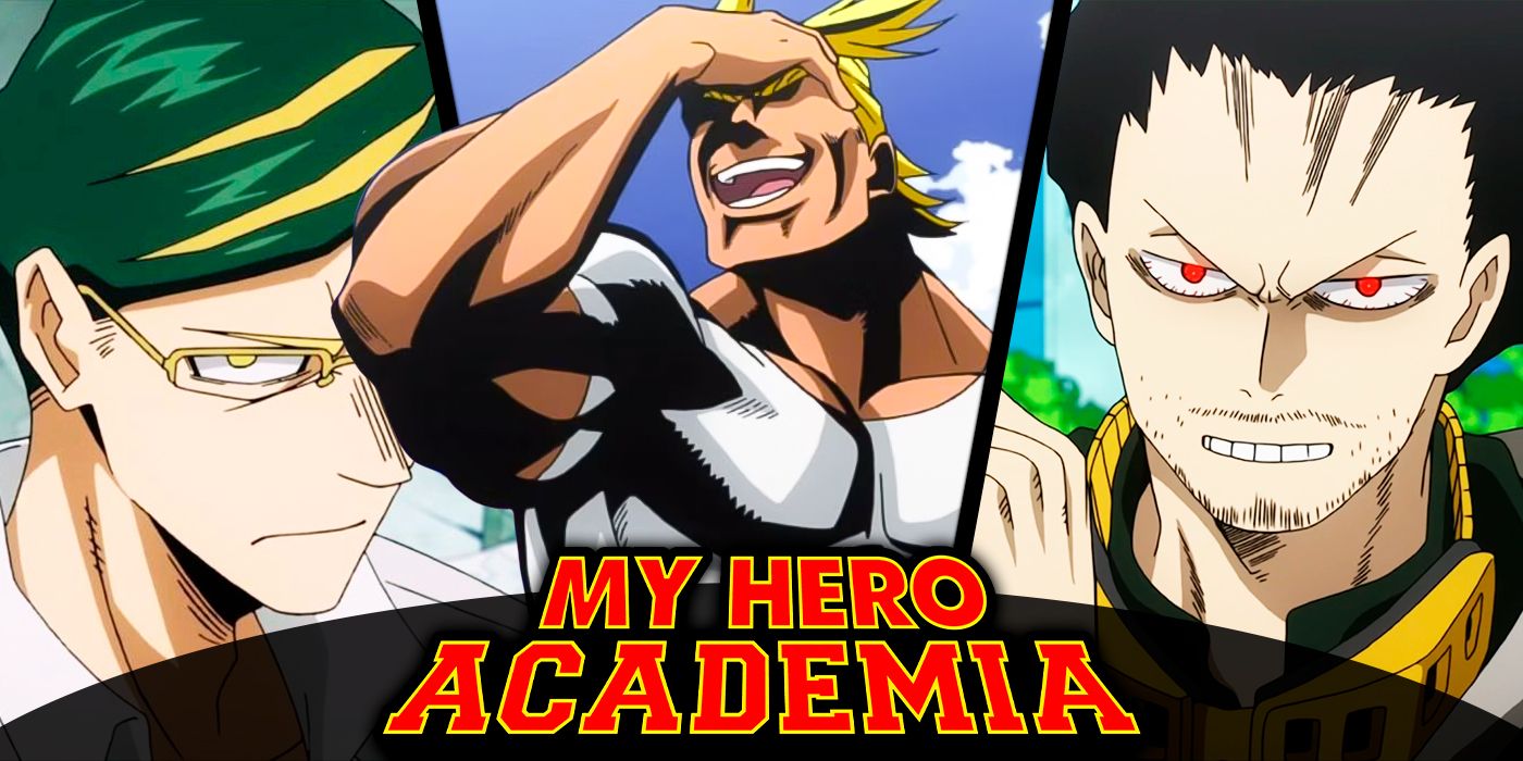 My Hero Academia All Might, Aizawa, & Nighteye