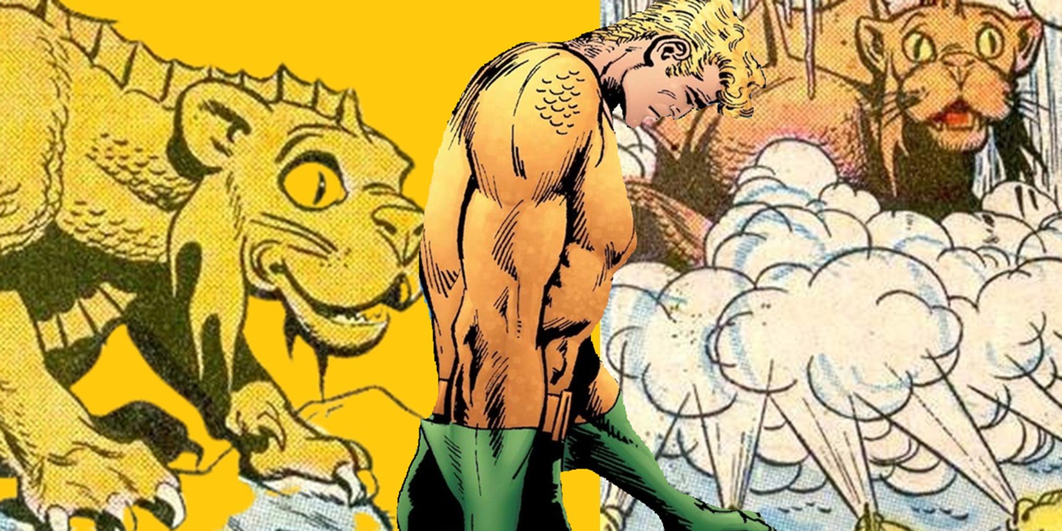 The Hilarious (Yet Tragic) Tale of Myron, Aquaman's Pet...Dragon Cat?!