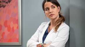 Natalie Morales as Monica Beltran on Grey's Anatomy