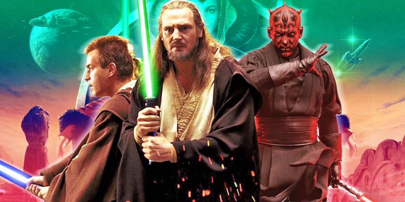 Obi Wan, Qui Gon, and Darth Maul