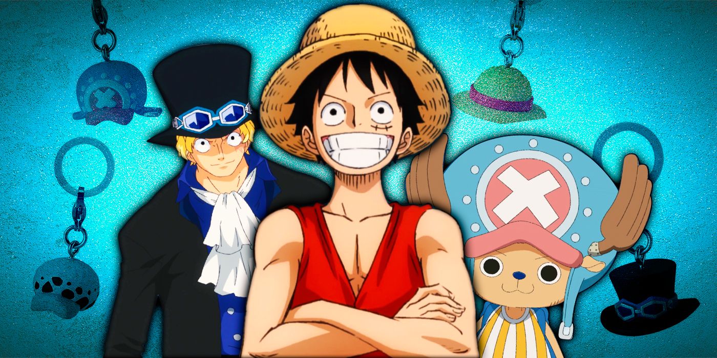 One Piece Gets New Anime Hat Set in Collectible Gashapon Toy Release