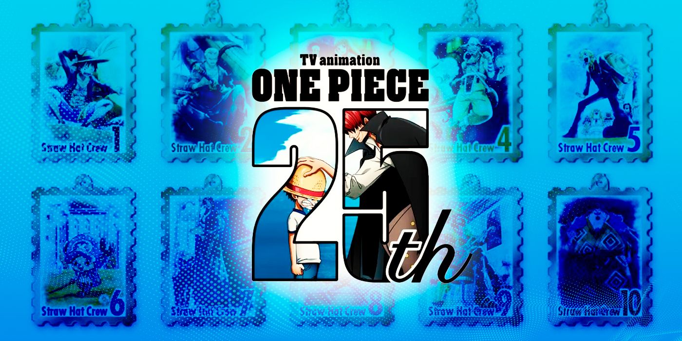 Самые известные аниме-сцены One Piece выпущены в качестве новых иллюстраций для юбилейных марок